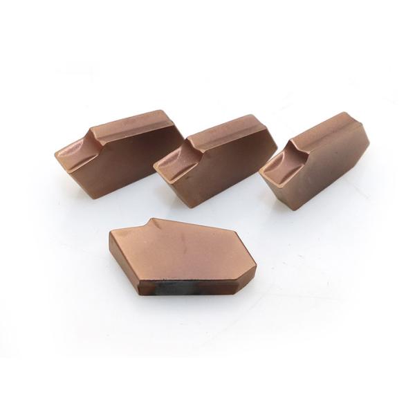 QC1403 Parting And Grooving Inserts PVD CVD Coating For Stainless Steel