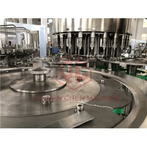 China Linear Water Bottle Filling Machine With Bottle Conveyor Systems wholesale