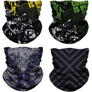 Anti Dust Custom Face Shields Bandanas