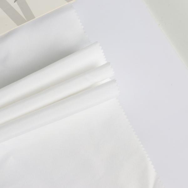 High Quality Promotional Peach Skin 90GSM recycled poly fabric for clothes