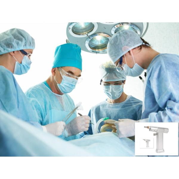 Stable Surgical Oscillating Saw 135 Degree Autoclavable Long Operation Time