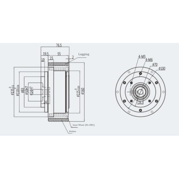 AGV Planetary Gearbox for Automatic Guide Vehical