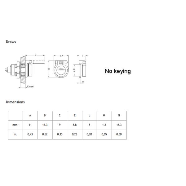 BRR 0S 1S 0B 1B Circular Cable Connectors Dust Cover Lemo Dust Cap For Socket BRR 0S 200