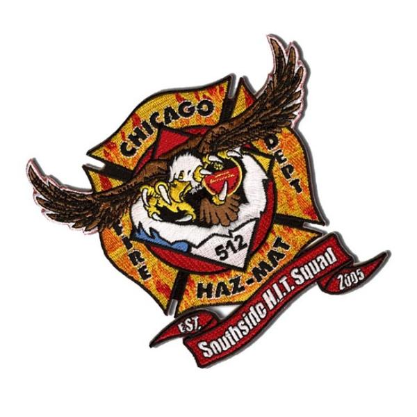 Machine Washable Scotland Fire Department Patches For Clothing