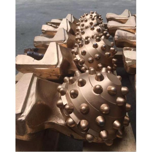 Carbide Steel Material Single Cone Bit Rock Drilling Tools Color Customized