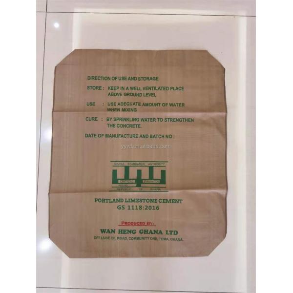Custom Order PP Woven Valve Bag with Offset Printing for Industrial Agriculture