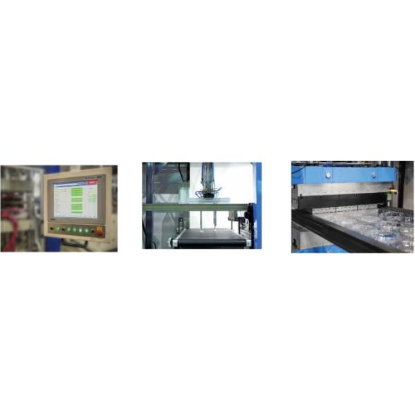 PLC Control Disposable Plastic Thermoforming Machine For Food Container