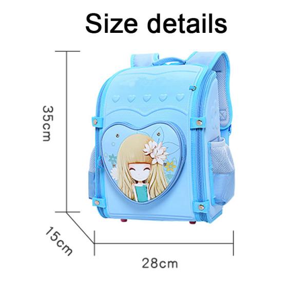 Pink EVA Tool Case With Zipper / Large Capacity Children School Bag