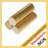Buy cheap copper alloy solid brass bar and brass rod 5~180mm ODM OEM Brushed, polished, from wholesalers