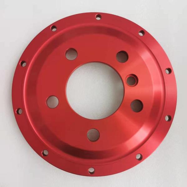 Aluminum 6061 Car Brake Parts Center Hub Bracket Color Customized