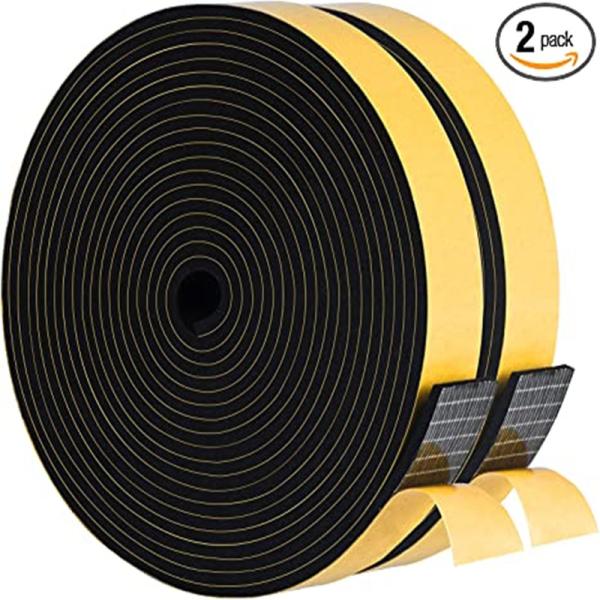 Adhesive Weather Stripping Door Seal Soundproof Doors And Windows Insulation Foam Tape
