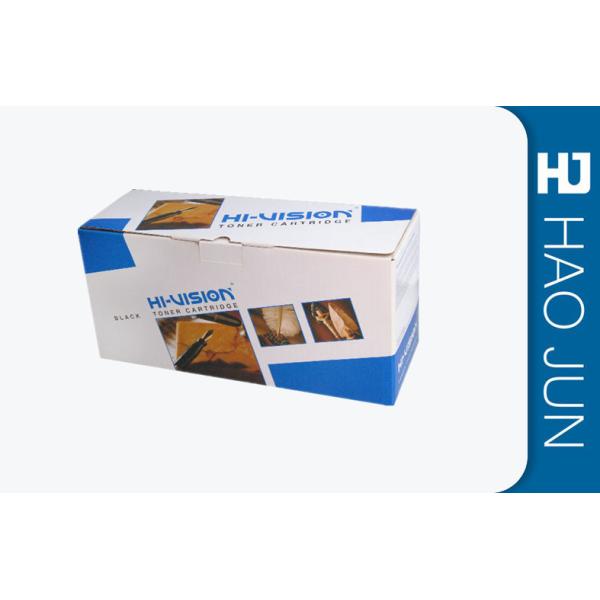 Small White Cardboard Storage Boxes With Lids For Pad Packing , Glossy Lamination