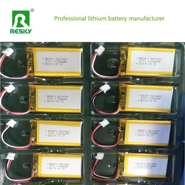 Rechargeable Lithium Polymer Battery Pack 103450 2p 4000mAh 3.7V For PDA