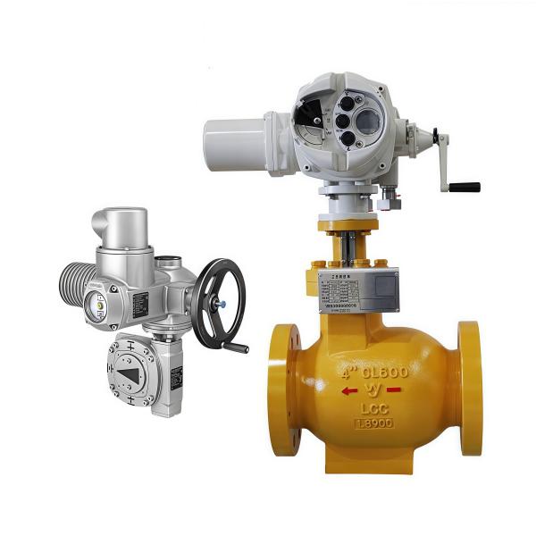 Brand New AUMA SA and GS Multi-turn Electric Actuators China Customized Large Diameter Electric Axial Flow Control Valve