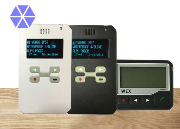 Quality Multi Function Flex Pager , Digital Coaster Pager Duplicate Message for sale