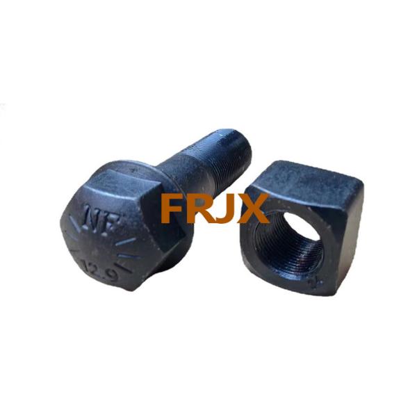 Strength Cold Formed Bulldozer Track Bolts with Zinc Finish and Forging Casting Technology