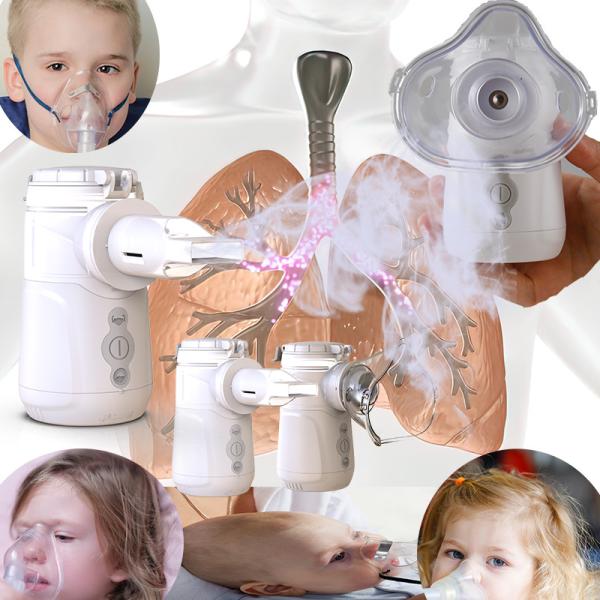 ≤3.2μm Particle Size Low Noise Mesh Inhaler with Fine Particles Atomization Rate