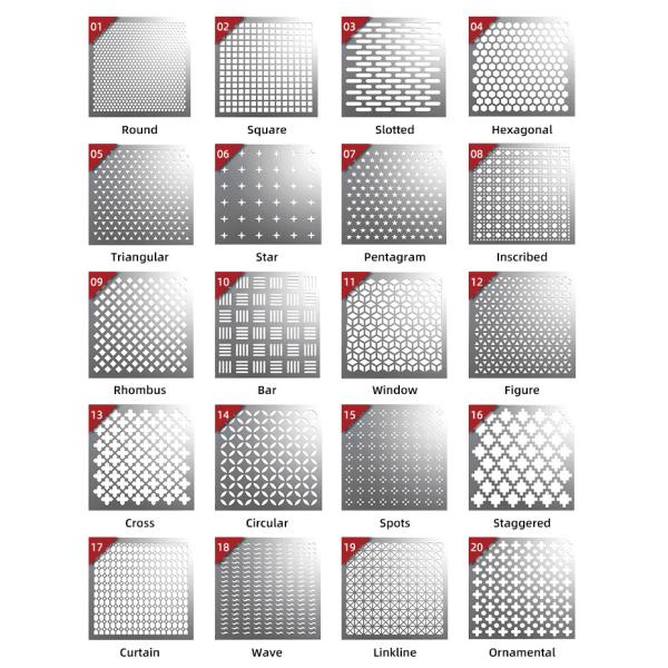 304 Stainless Steel Perforated Sheet With Elegant Gold Pattern 3048mm Length
