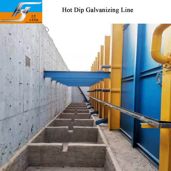 Customized Excellent Hot Dip Galvanizing Coating Equipment Factory Plants