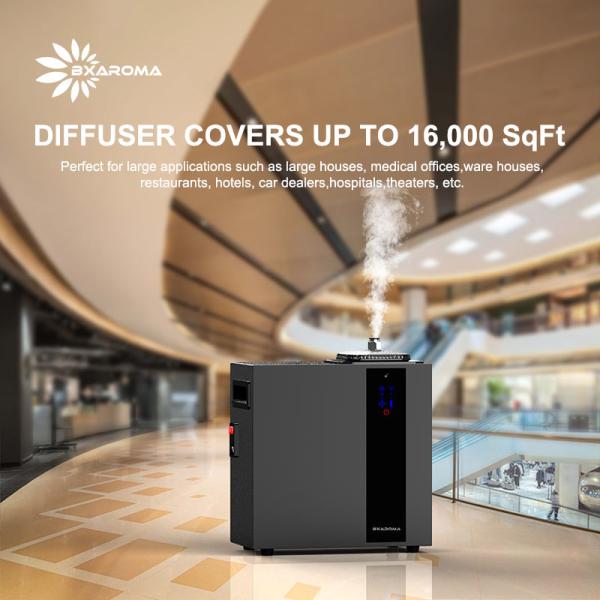 Industrial-Grade Essential Oil Diffuser with Silent Operation - Wall-Mounted Commercial Aroma Machine for Lobbies/Gyms