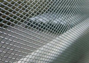 China Industrial Flattened Expanded Metal Mesh 1/4 #20 Security Screen Flat Sheet wholesale