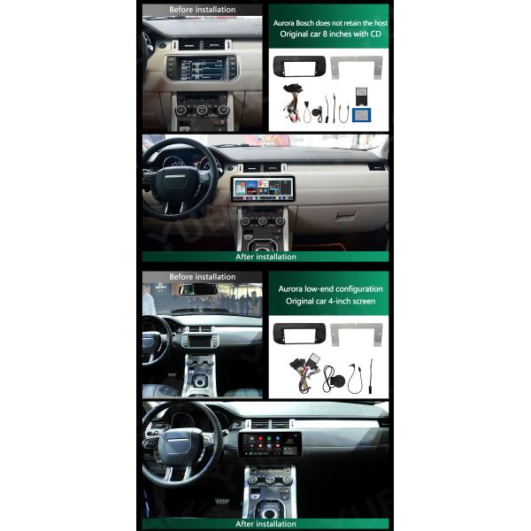 Android13 Car Multimedia Player USB Connection Land Rover Aurora Car Video Player
