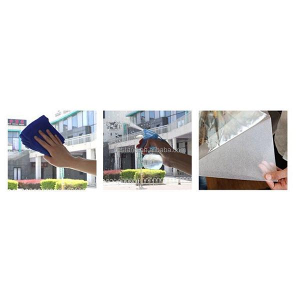 Pet Friendly Static Window Film Frosted PVC Window Clings For Privacy