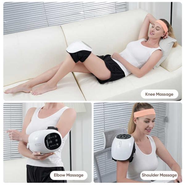 Electric Knee Joint Massager Machine Red Light Knee Massager Hot Compression And Airbag