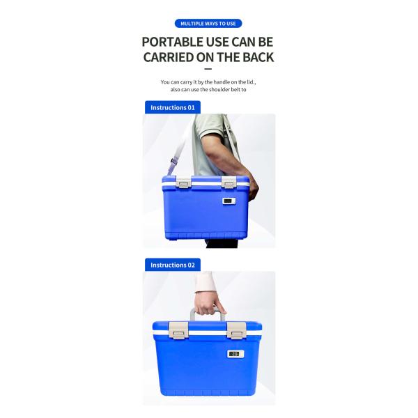 Polyurethane Foam Medical Cooler Box for Optimal Temperature Control