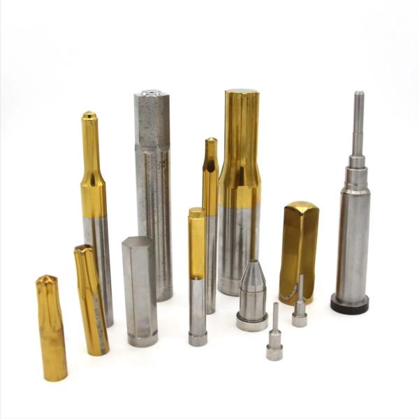Quality OEM ODM Supported Titanium Plating HSS Die Punch Pins for sale