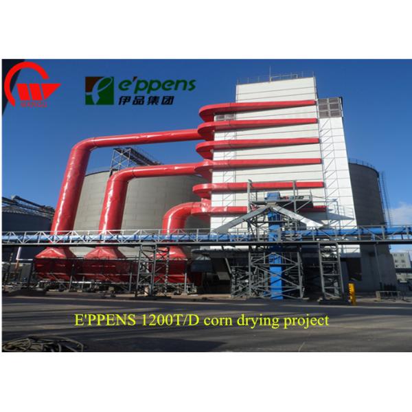 Inducing Type Continuous Dryer Machine , Corn / Maize Mechanical Grain Dryer