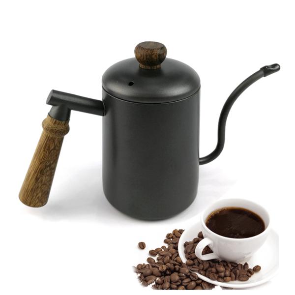 High End Stainless Steel Coffee Pot Gooseneck Kettle Pour Over