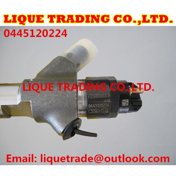 BOSCH common rail injector 0445120224,0445120170 for WEICHAI WP10 612600080618