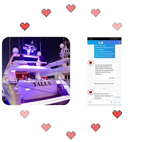 316SS 60W 6 CREE LEDs Underwater LED Boat Lights