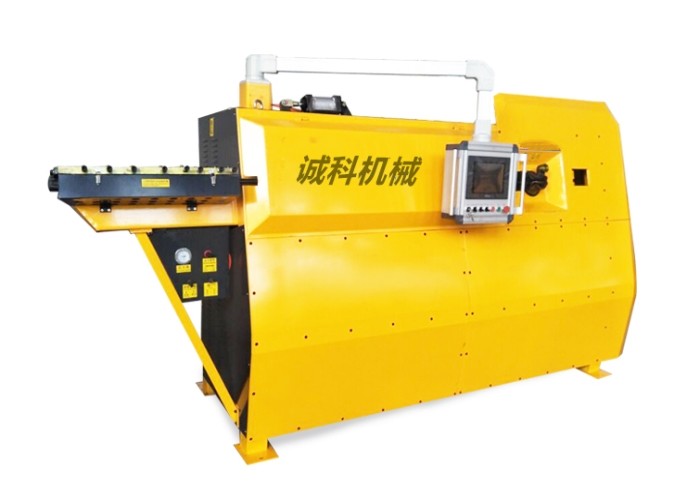 China 4 - 12 Mm Steel Bar Automatic Rebar Stirrup Bending Machine For Straighten Bending And Cutting wholesale