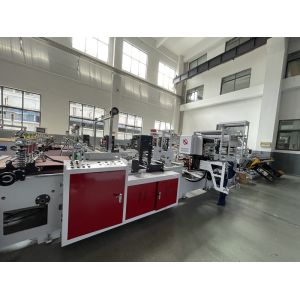 China 80 Pcs/Min Milk Tea Sealing Bag Making Machine For LDPE HDPE Bag on sale