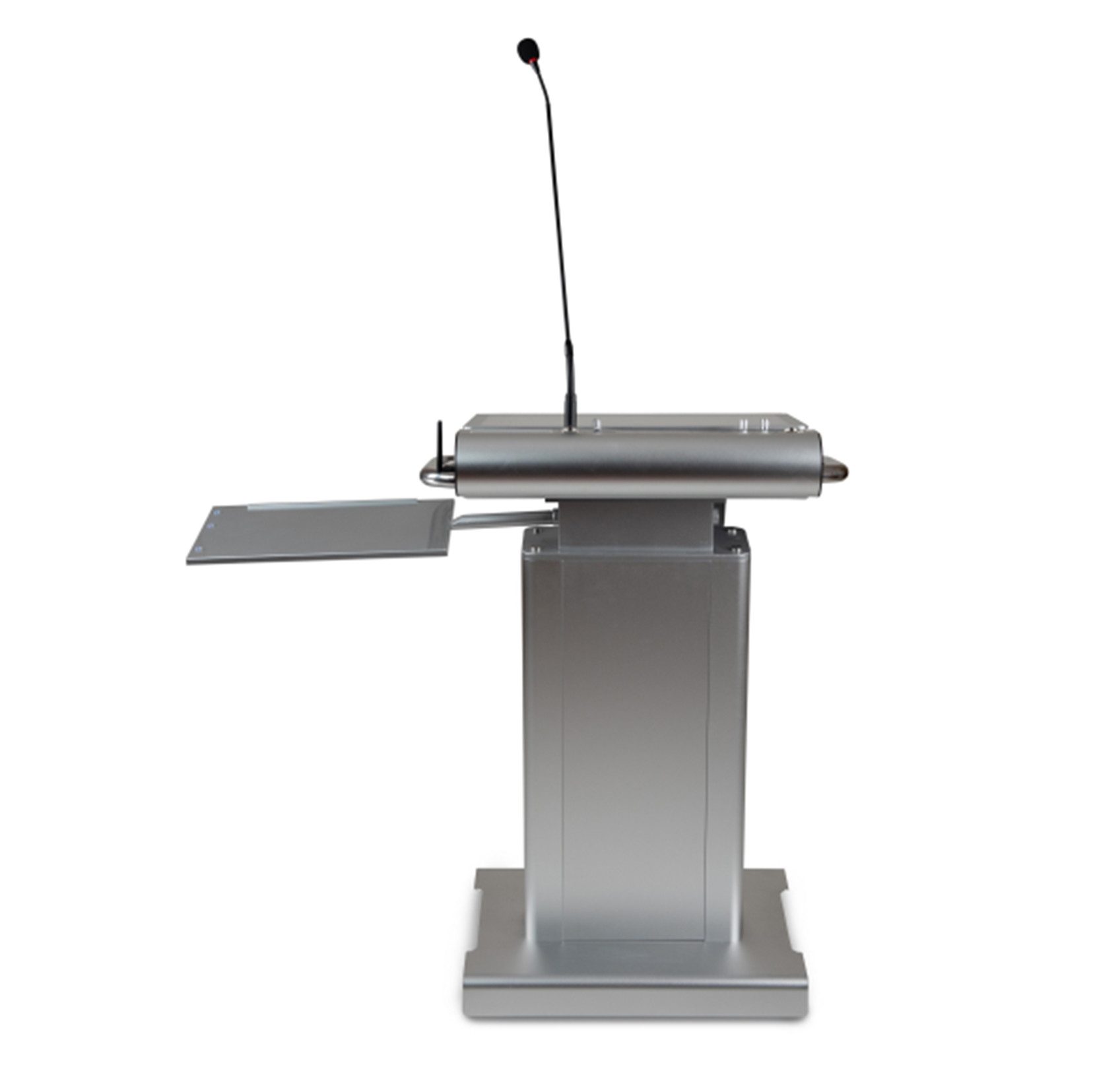 Wireless Microphone Lectern Smart Integrated Digital Podium With 23.8" Front
