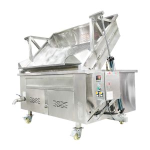 China Kitchen Snack Food Fryer Machine 80KW Automatic With Temperature Control wholesale