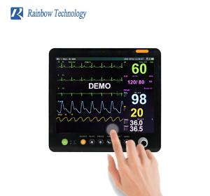 China 15 inch  Multi parameter  Patient Monitor Low Power Touch Screen ICU Vital Signs Monitor wholesale