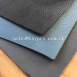 0.9mm Colored Glossy Rubberized Cloth Thick Neoprene Fabric , Airprene Fabric