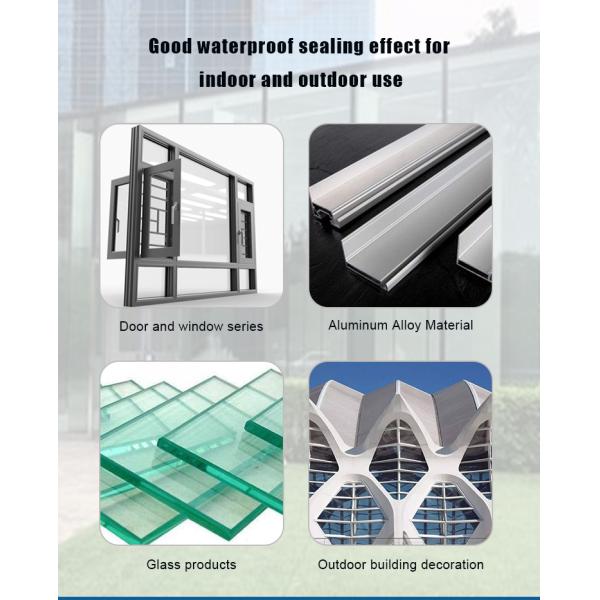 OEM Structural Caulking Transparent Acetic Silicone Sealant Doors Windows