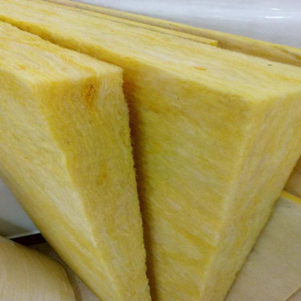 Moisture Proof Glass Wool Heat Insulation Board 20-100kg/M3 High Density