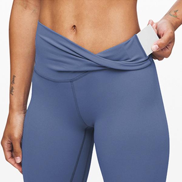 Multifunction Womens Patterned Leggings , high waisted booty workout leggings