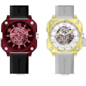 Buy cheap Red Single Sapphire Crystal Glass , Custom Sapphire Watch Crystal Transparent from wholesalers