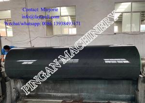 China Oil Bearing 850x4600mm Natural Granite Stone Press Roll on sale