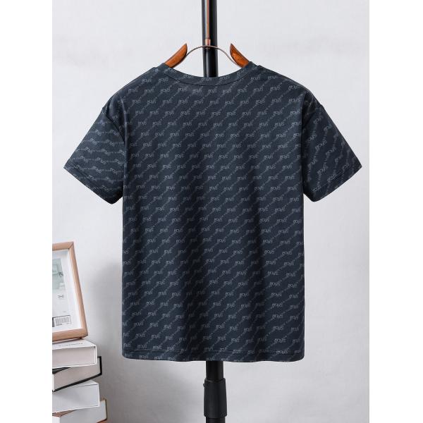 Custom Children Short Sleeve T Shirts With 100% Cotton 180gsm Fabric Material