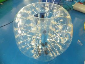 China 0.7mm Clear TPU Kids Bumper Ball, Inflatable Body Zorb Ball For Fun on sale