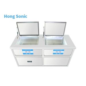 DPF Filter Automotive Ultrasonic Cleaner Two Tanks 175 Liter With 1inch Drain