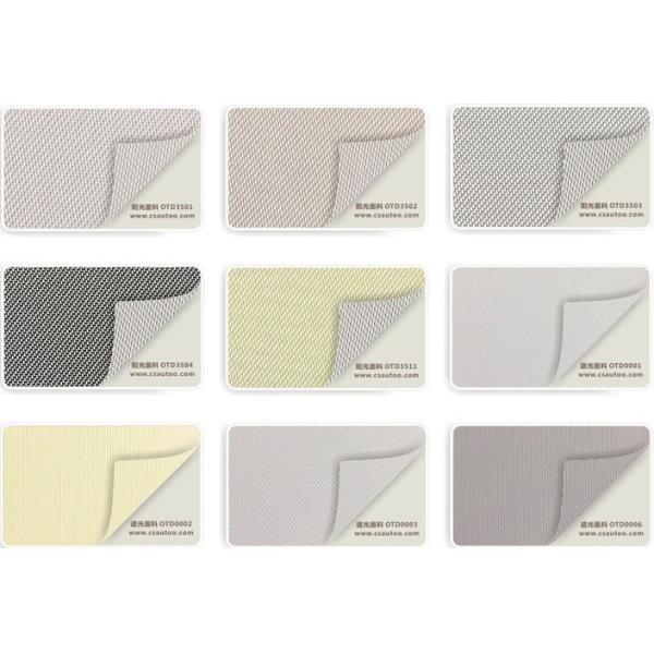 Manual 70% pvc+30% polyester sunscreen fabric roller blinds for windows with 38mm diameter