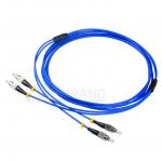 Armored FC, SC, LC, ST, MTRJ fiber optic patch cord for optical communication